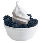 Froyo with Blackberries