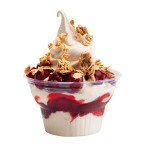 Cherry Soft Ice Cream Tub
