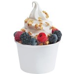 Mixed Berry and Granola Frozen Yogurt