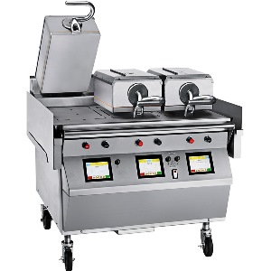 Taylor L810 Three Zone, Three Platen Clamshell Grill