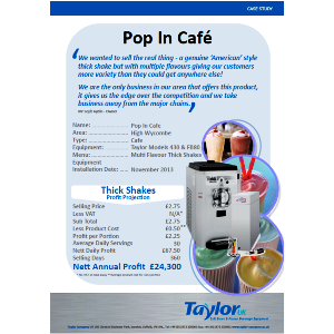 pop in cafe