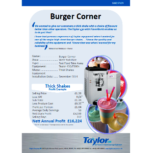 Burger Corner TS Case Study