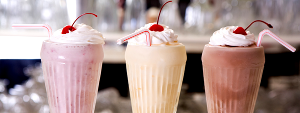 3 Flavored Shakes