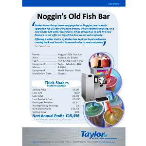 Noggins Old Fish Bar Case Study