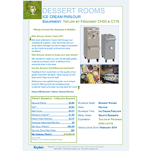 dessert rooms artisan