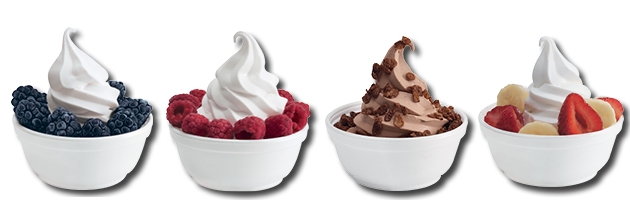 4x Frozen Yogurts