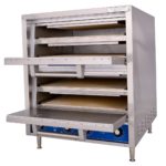 Bakers Pride P44S Deck Oven open