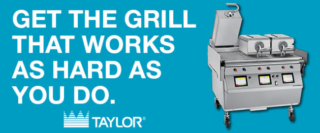 Taylor Clamshell Grills Banner