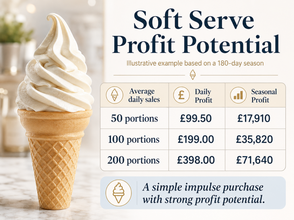 Soft Serve & Shake Machines for Tourist Attractions