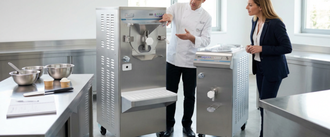 Gelato demonstration day
